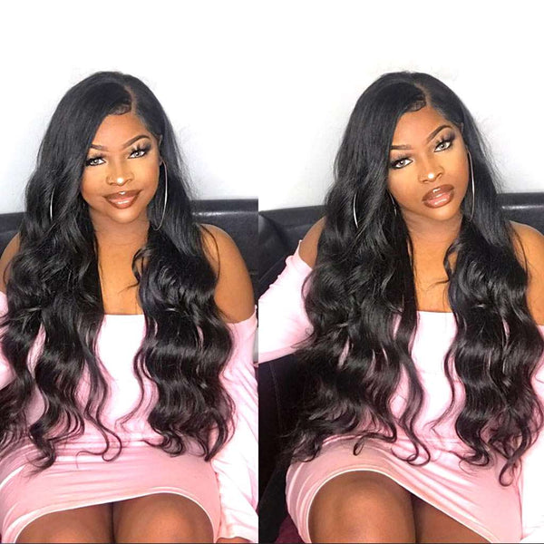 Body Wave Bundles with Closure Wig-Maker Kit High Density 10A Brazilian Human Hair