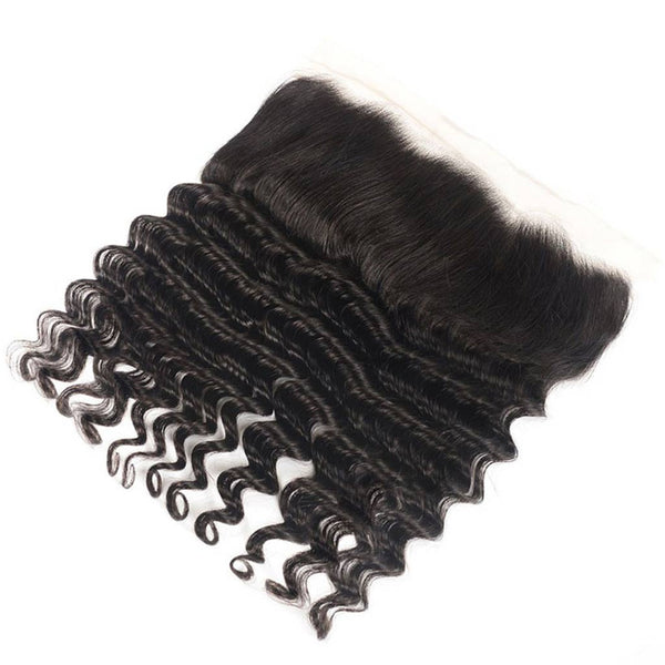 10A Loose Deep Wave Brazilian Hair 3 Bundles With Frontal Human Hair - edmundhair.com