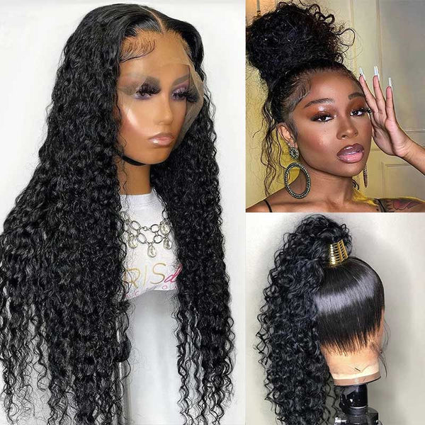 Flash Sale 360 HD Lace Frontal Wig 180% Density 100% Human Hair