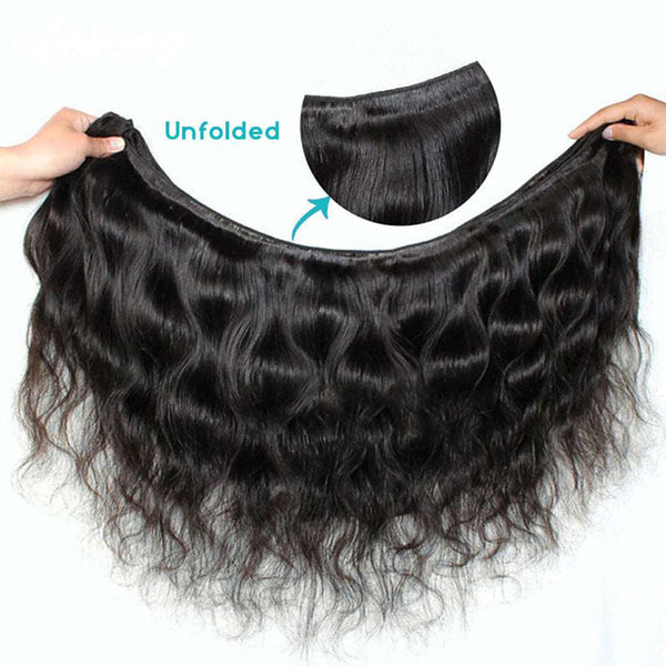 9A Brazilian Body Wave Hair 4 Bundles With Lace Frontal Human Hair - edmundhair.com