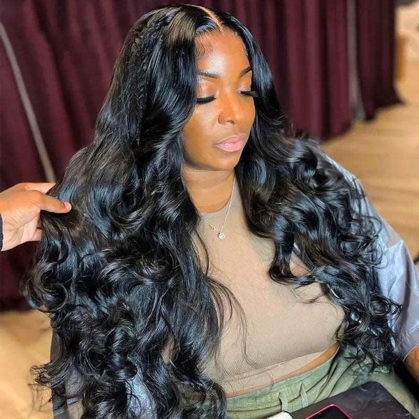 9A Loose Wave Virgin Hair 2/3 Bundles with Closure Natural Color Indian Hair - edmundhair.com