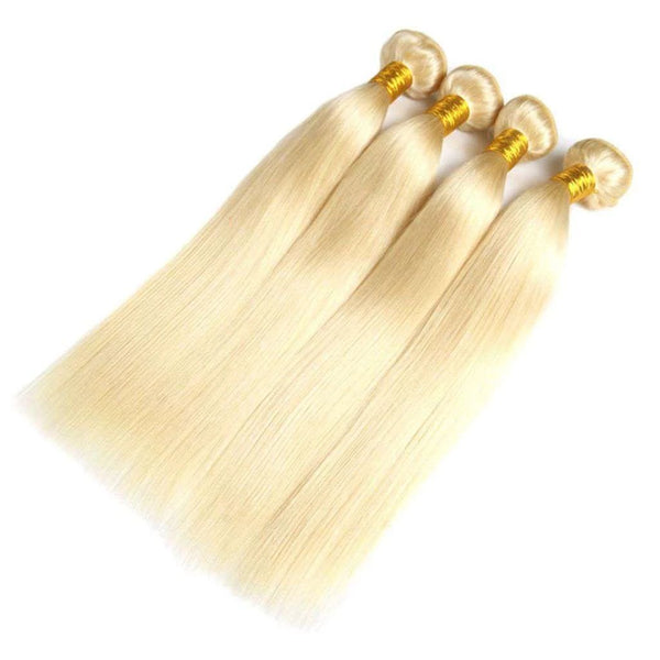 Hair Bundles 613 Honey Blonde Hair Straight 100% Human Hair