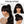 Load image into Gallery viewer, Clip In Bang with Temples Hand-Tied Melt Lace Natural Black Straight Human Hair Extension
